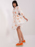 Sukienka-LK-SK-509346.85-pomarańczowy