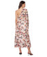 Фото #2 товара Women's Thea Floral-Print One-Shoulder Maxi Dress