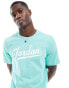 Фото #1 товара Jordan warm up t-shirt in mint green