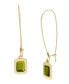 ფოტო #1 პროდუქტის Women's Stone Dangle Earrings