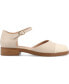 ფოტო #2 პროდუქტის Women's Tesley Tru Comfort Cap Toe Flats