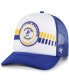 47 Brand Men's Royal Milwaukee Brewers Cooperstown Collection Wax Pack Express Trucker Adjustable Hat