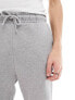 ASOS DESIGN skinny joggers in grey marl