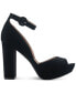 Фото #2 товара Women's Reeta Peep Toe Block Heel Platform Sandals, Created for Macy's