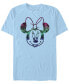 Фото #1 товара Men's Tropic Fill Minnie Short Sleeve Crew T-shirt