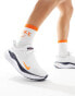 Nike Running Reactx Infinity Run trainers in grey and orange