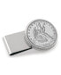 ფოტო #1 პროდუქტის Men's Silver Seated Liberty Half Dollar Stainless Steel Coin Money Clip