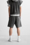 FADED JOGGER BERMUDA SHORTS