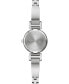 ფოტო #4 პროდუქტის Women's Marc Anthony Modern Diamond Accent Stainless Steel Bangle Bracelet Watch 26mm