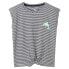 TOM TAILOR Printed Knot sleeveless T-shirt