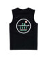 Фото #3 товара Toddler, Child Boys Black Surf Sustainable Sleeveless Rash Top