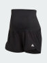 adidas Pacer Woven Stretch Training Maternity Shorts in Black