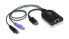 Фото #3 товара ATEN USB - DisplayPort to Cat5e/6 KVM Adapter Cable (CPU Module) - USB - USB 2.0 - Black - 56 mm - 91 mm - 21 mm