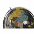 Фото #2 товара Земной глобус DKD Home Decor Чёрный Металл бумага Пластик 31 x 33 x 60 cm