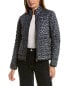 Фото #1 товара Brooks Brothers Reversible Puffer Jacket Women's Navy Xs