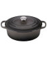 Фото #2 товара 2.75 Quart Enameled Cast Iron Oval Dutch Oven