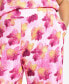 Фото #4 товара Trendy Plus Size Printed Textured Wide-Leg Pants, Created for Macy's