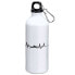 Фото #1 товара Бутылка для воды алюминиевая KRUSKIS Swimming Heartbeat 800 мл