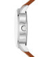 Фото #4 товара Наручные часы DKNY женские Soho коричневый кожаный ремешок 34мм