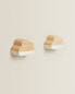 Cloud wooden door knob (pack of 2)