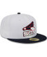 Фото #5 товара Men's White, Navy Chicago White Sox Optic 59FIFTY Fitted Hat