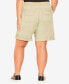 Фото #2 товара Plus Size Cotton Casual Shorts