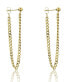 Gold-plated chain earrings Samara EWE23135G