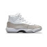 Jordan Air Jordan 11 “metallic silver” 闪粉 满天星 防滑耐磨 中帮 复古篮球鞋 女款 闪粉