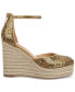 Women's Mika Embellished Espadrille Wedge Sandals