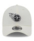 Men's Cream Tennessee Titans Chrome Collection 39THIRTY Flex Hat