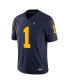 Фото #3 товара Men's 1 Michigan Wolverines Game Jersey