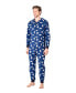 ფოტო #1 პროდუქტის Men's Novelty Fleece Onesie