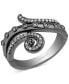 Diamond Ursula Ring (1/10 ct. t.w.) in Black Rhodium-Plated Sterling Silver