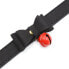 Collar with Bow and Rattle 44 cm Black/Red