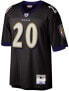 Фото #2 товара Men's Ed Reed Black Baltimore Ravens Legacy Replica Jersey