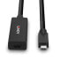Фото #5 товара Разъем USB C - USB C Lindy 43364 - 5 м - USB 3.2 Gen 2 (3.1 Gen 2) - 10000 Мбит/с - Черный
