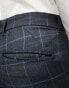Фото #10 товара New Look skinny suit trousers in grey & blue check