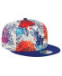 Фото #3 товара Men's White, Royal Los Angeles Dodgers Spring Training 9FIFTY Snapback Hat