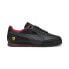 Фото #2 товара Puma Ferrari Roma Via 30806701 Mens Black Leather Motorsport Sneakers Shoes