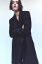 Фото #10 товара Пальто в мужском стиле из шерсти manteco — zw collection ZARA