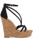 Фото #2 товара Women's Olype Strappy Wedge Sandals