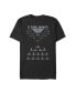 Фото #1 товара Men's Star Wars Pixel Fight in Space 8-Bit Short Sleeve T-shirt