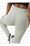 Фото #6 товара Yoga Luxe 7/8 Leggings In Grey Toparlayıcı Kadın Spor Tayt