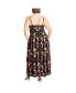 Plus Size Molly Print Maxi Dress