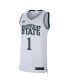 Men's #1 White Michigan State Spartans Limited Authentic Jersey
