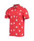 Фото #3 товара Men's Scarlet Nebraska Huskers Super Slack Tide Omni-Shade Button-Up Shirt