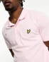 Фото #6 товара Lyle & Scott icon logo pique polo in light pink