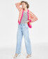 Фото #3 товара Women's Sailor High-Rise Wide-Leg Jeans, Created for Macy's