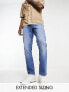 Фото #1 товара ASOS DESIGN slim jeans in mid wash blue