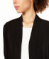 ფოტო #3 პროდუქტის Three-Quarter-Sleeve Bolero Cardigan